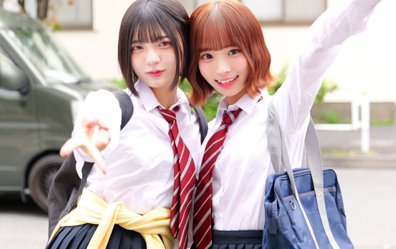 ふうちゃん＆ゆみちゃん 無料サンプル画像(1) 【中出しAVコレクション - ナカコレ】