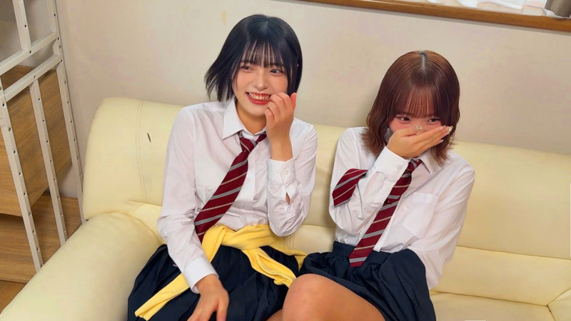 ふうちゃん＆ゆみちゃん 無料サンプル画像(2) 【中出しAVコレクション - ナカコレ】